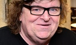 ‘Hello to my NSA friends’ … Michael Moore at Sundance 2014.